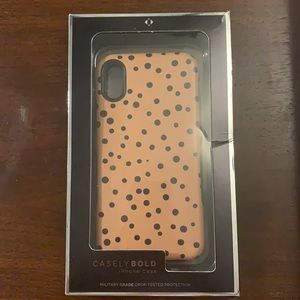 Casely iPhone case speckled print